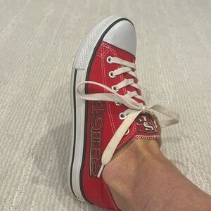 San Francisco 49ers athletic shoe. Size 9. Runs small